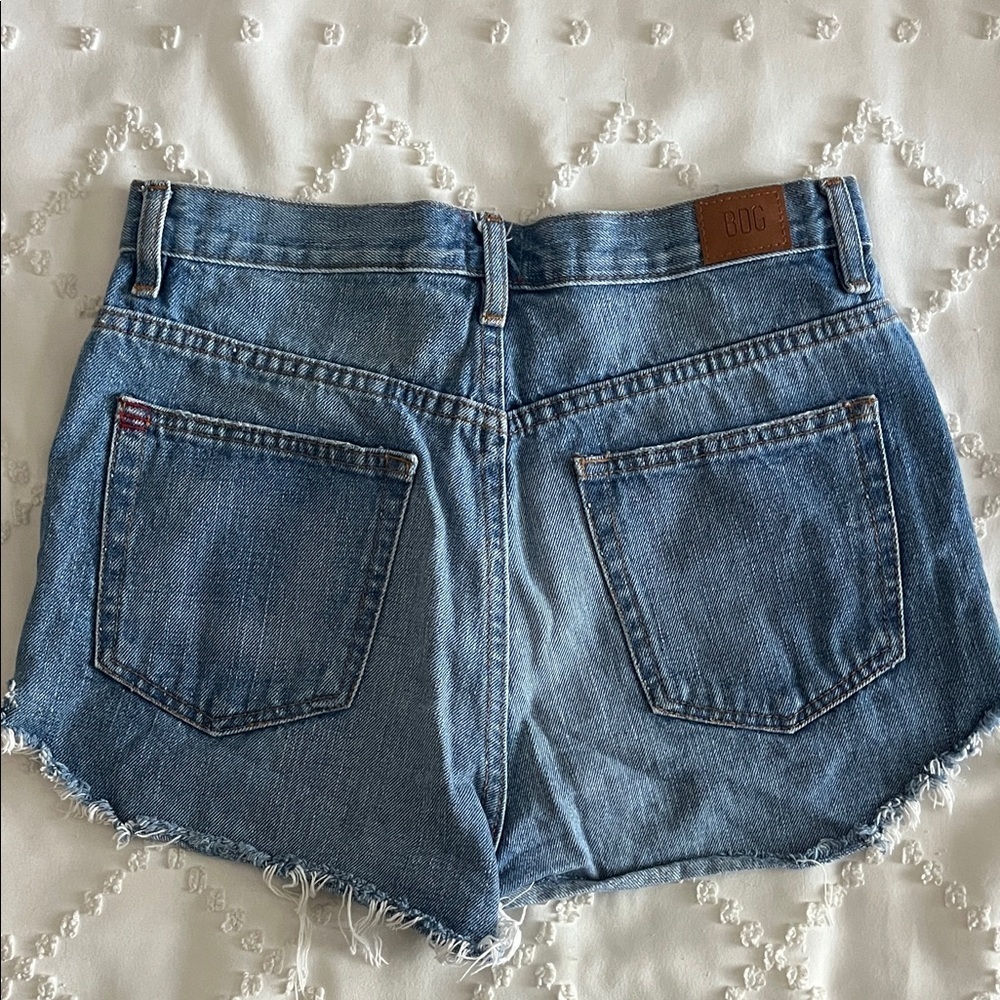 BDG Women's Light Blue Jean Shorts - Picture 2 of 10